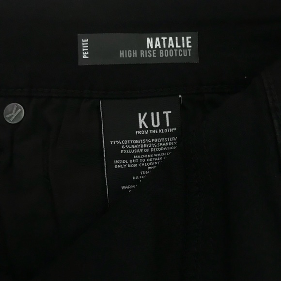 Black Boot Cut Jeans - Picture 6 of 6